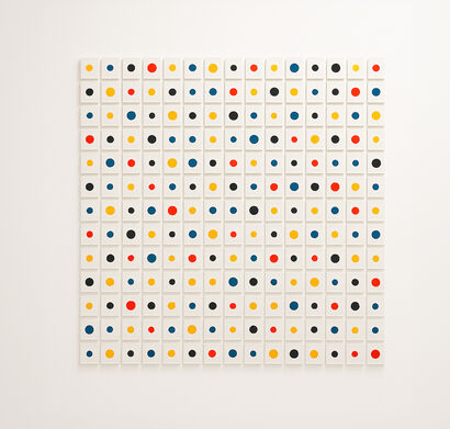 Topology of Displaced Effort - a Paint Artowrk by Rafael TRIANA